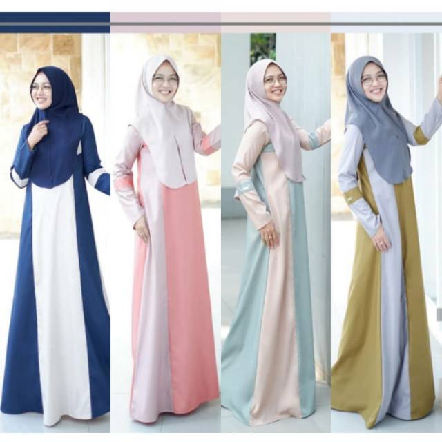 Gamis Syar'i/Gamis Halona/Gamis Shararea/Gamis Mimiti