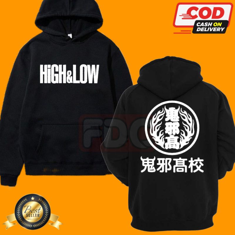 HOODIE HIGH AND LOW SMA OYA PRIA DAN WANITA