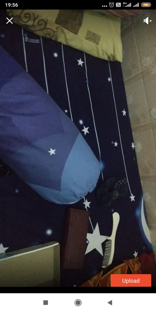 Ww Sprei Illusions - Vena - 120x200 (single) - Tinggi 20cm