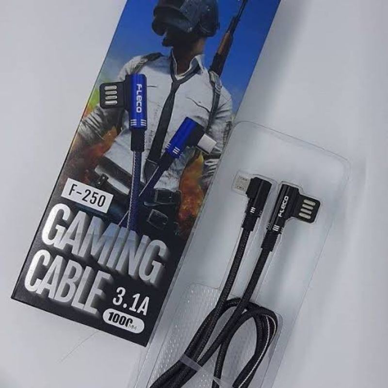 Kabel Data Gaming Fleco FL-250 Fast Charging Micro/USB C