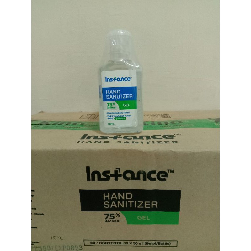 INSTANCE HAND SANITIZER GEL 50ml