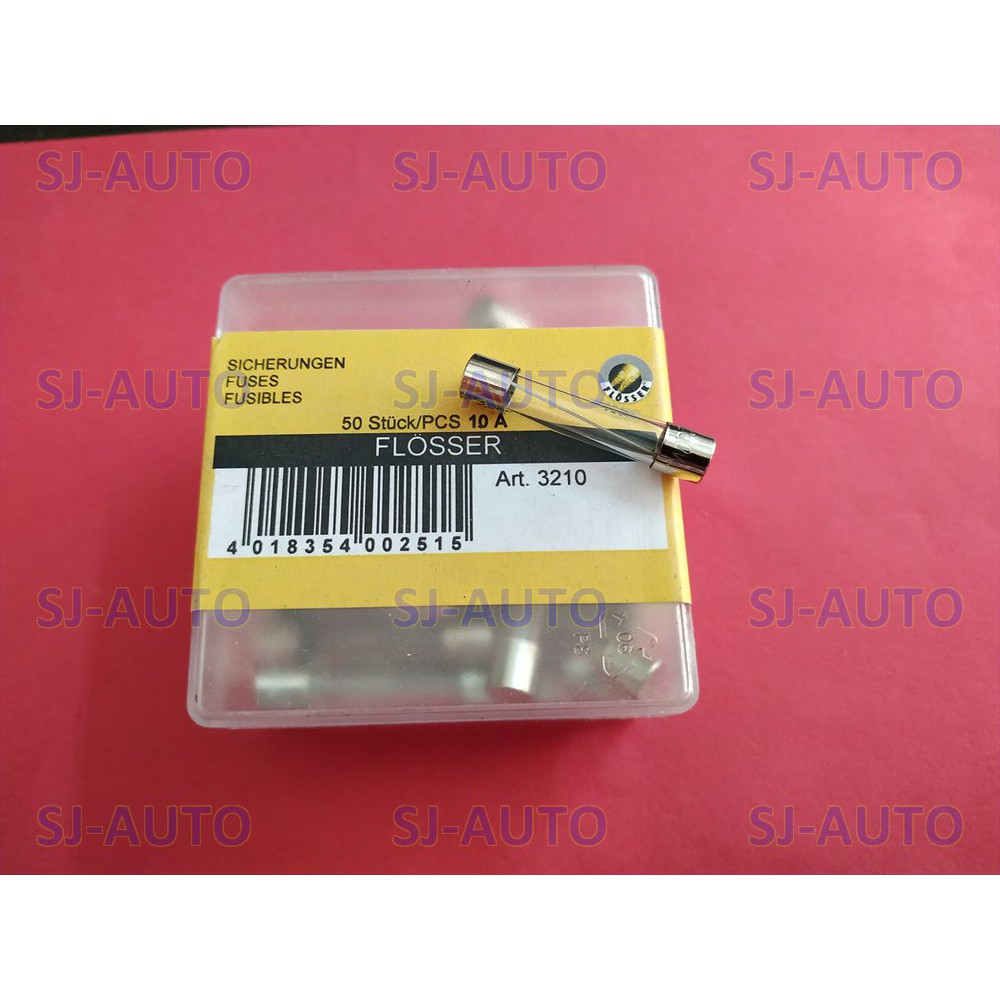 Sekring Tabung Flosser 10A