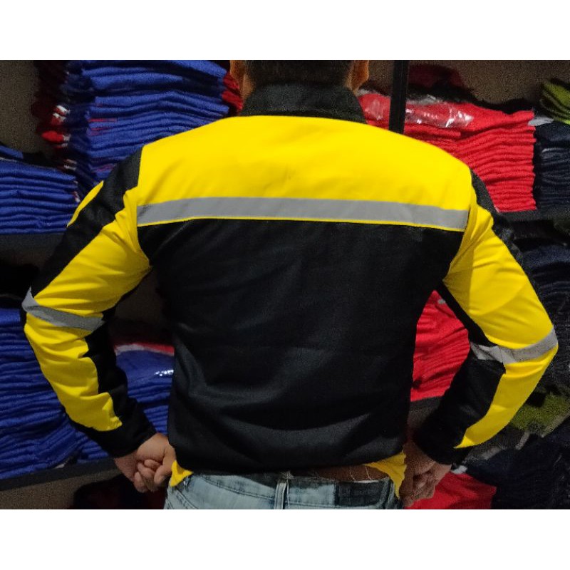 WEARPACK SAFETY / KEMEJA SAFETY / BAJU SAFETY LENGAN PANJANG / BAJU PROYEK KEREN / BAJU KERJA PRIA PROYEK / BAJU KERJA PIRA LAPANGAN / BAJU MEKANIK / BAJU WEARPACK / WERFAK PRIA KERJA / BAJU WEARPACK KERJA PROYEK / BAJU TAMBANG / HITAM KUNING