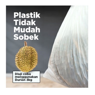 Rakuzen Premium Drawstring Bag Kantong Sampah Plastik Dengan Tali