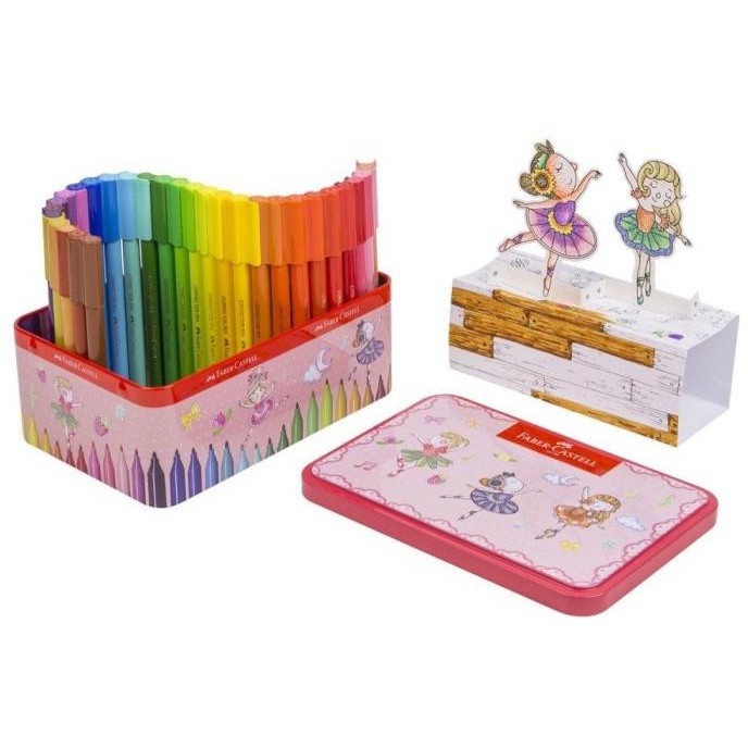 

Connector Pen 25 Warna Ballerina Music Box Faber Castell READY STOK