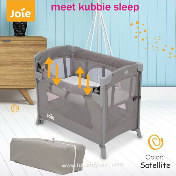 Box Bayi Joie Meet Kubbie Sleep Travel Cot Baby Box Tempat Tidur Bayi bisa Lipat ada Tas Traveling