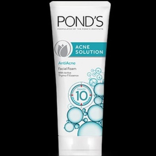PONDS ACNE SOLUTION FACIAL FOAM 50ML