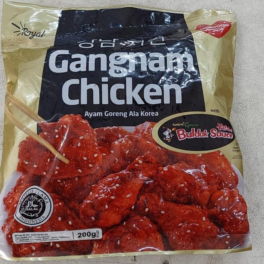 

Belfoods gangnam chicken 200 gr