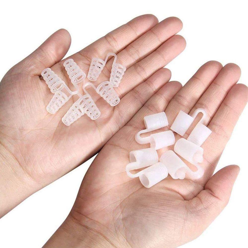 Top 8PCS Stopper Mendengkur Silikon Hidung Dilators Silent Breathing Nose Clip