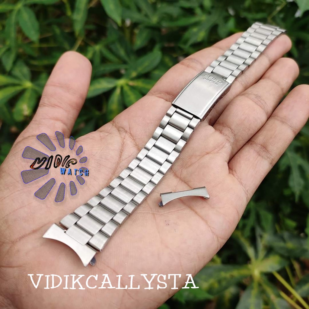 Seiko 5 automatic Strap Tali jam tangan stainless steel 20mm 20 MM