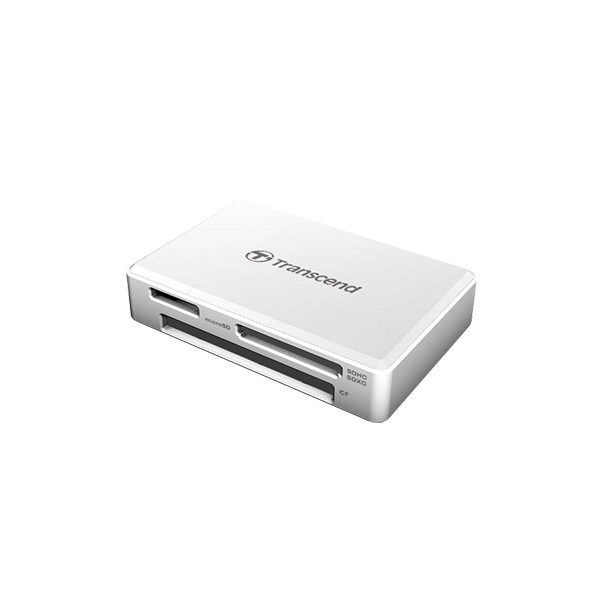 Accessories Transcend Card Reader RDF-8 Black/White USB 3.0