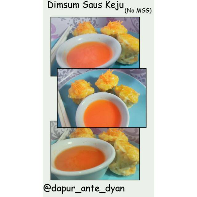 

Dimsum saus keju