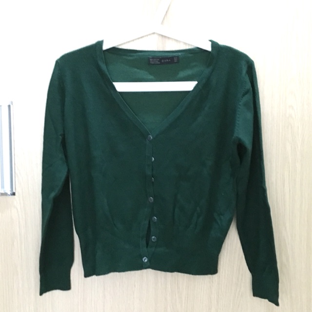 Cardigan hijau