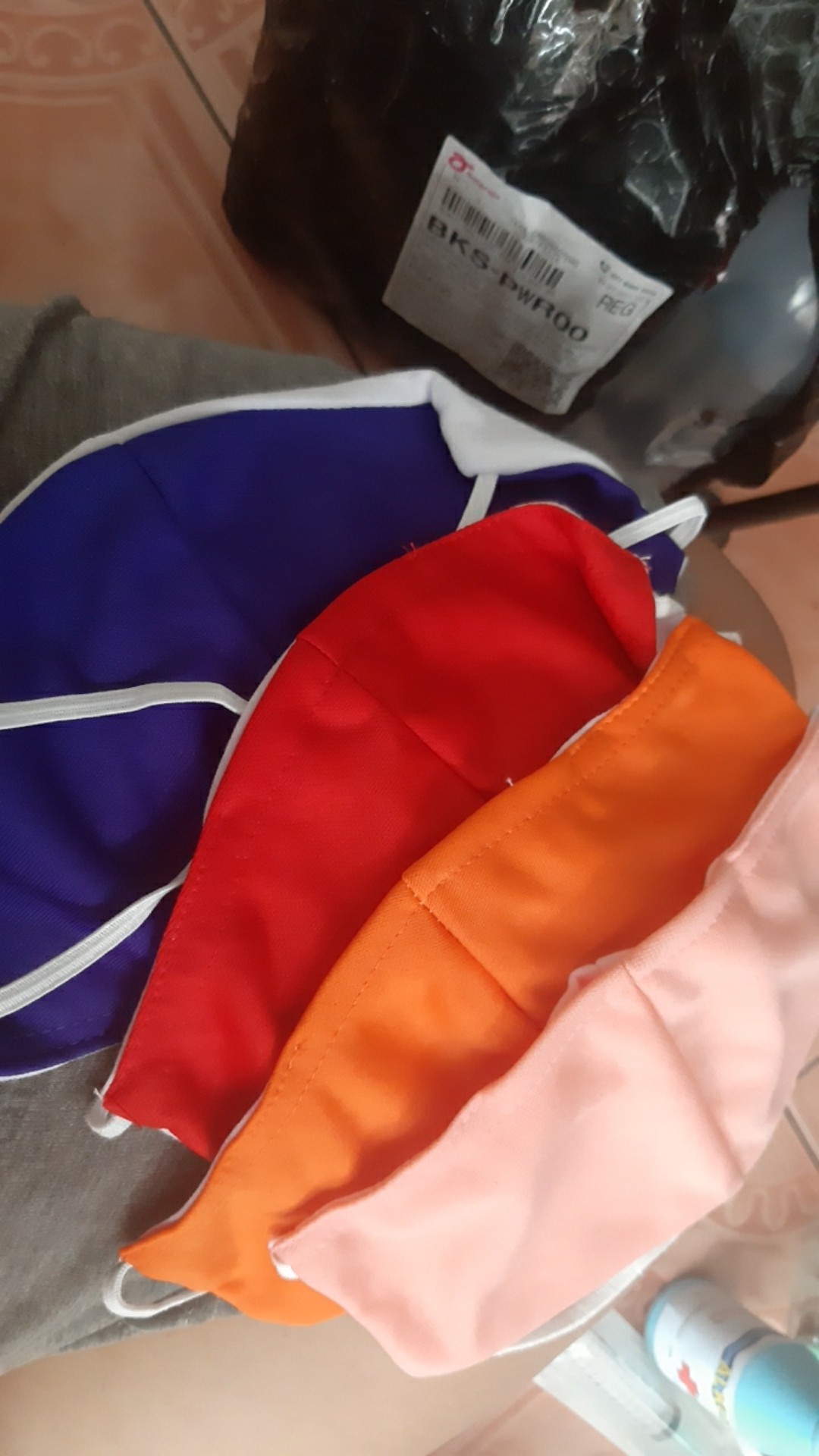 Masker Kain 3 Ply Lapis 2 Lapis Kain + 1 Slot (tissue) Hijab | Cod