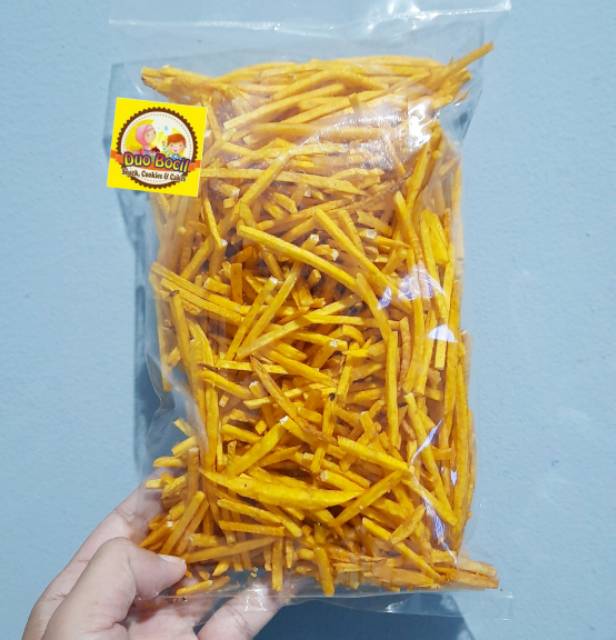 

Stik Talas Asli Gurih dan Renyah 250 Gram - Duo Bocil Snack