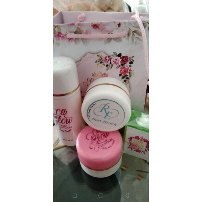 1.PAKET CLB GLOW SUNBLOCK RATU ENTOK 100% ASLI ORIGINAL