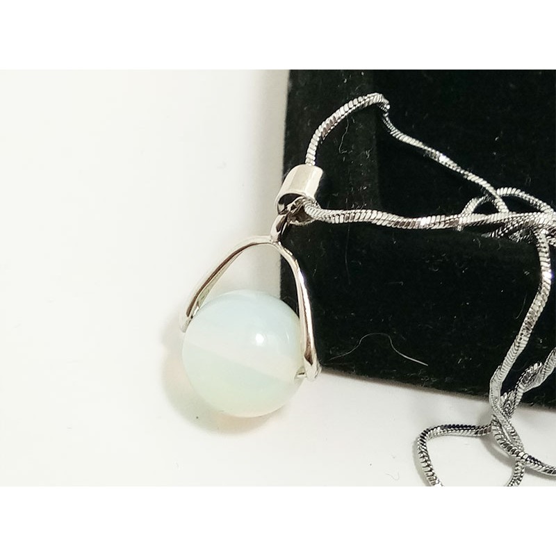 VeE Kalung Liontin Batu Giok Kalimaya Api - Kalung Terapi Kesehatan