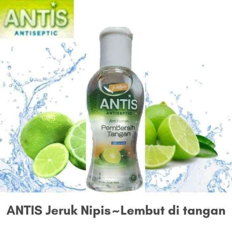 ANTIS GEL HAND SANITIZER 60 ML ORIGINAL