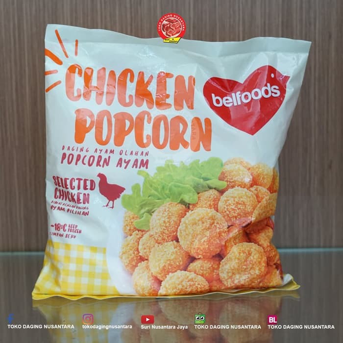 

Belfoods Chicken Popcorn 500gr