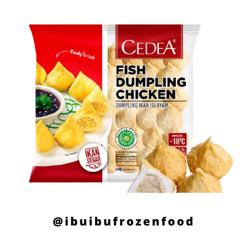 

CEDEA DUMPLING AYAM 500 GRAM