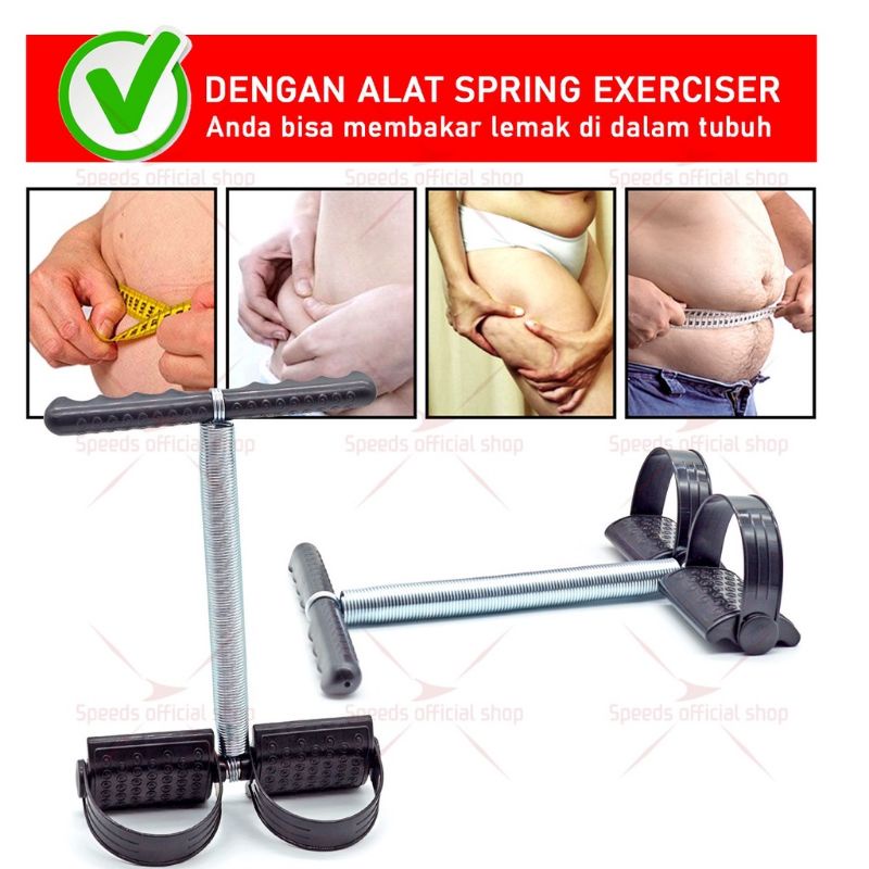 PENGECIL PERUT PEMBAKAR LEMAK ALAT OLAHRAGA PEMBENTUK OTOT PAHA TANGAN AKSESORIS OLAHRAGA PERLENGKAPAN FITNESS