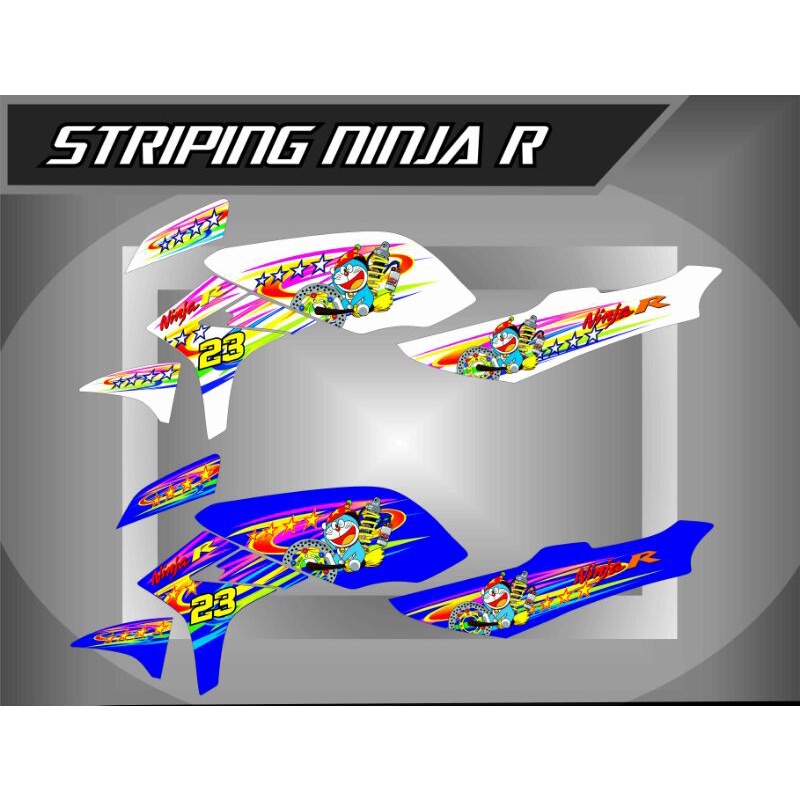 striping ninja r variasi striping ninja r custom