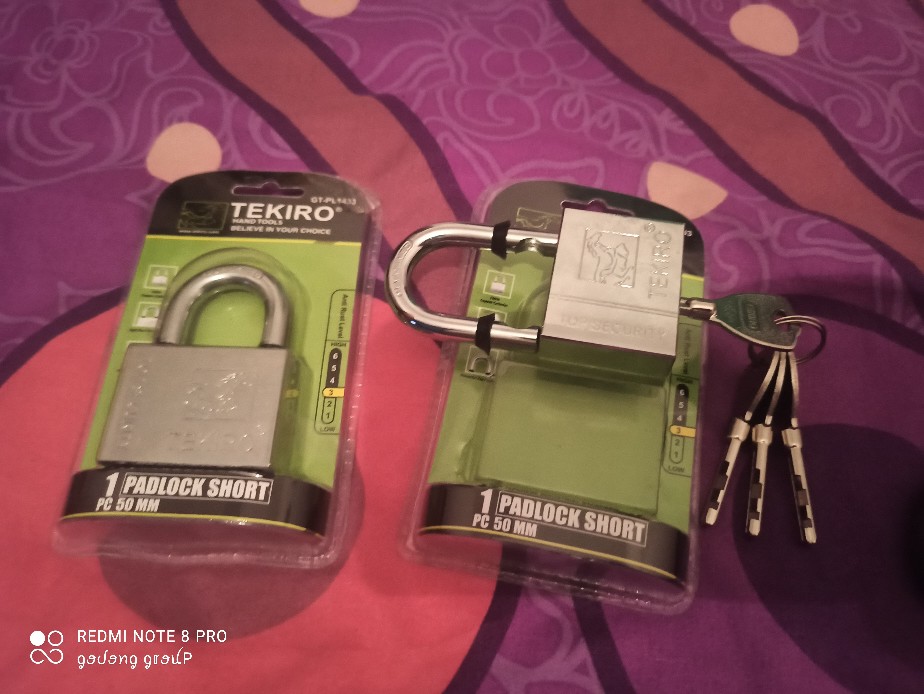 Tekiro 40mm Gembok Leher Pendek 40mm Padlock Short Type Original