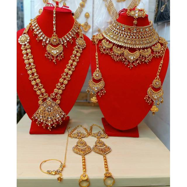 Kalung jodha akbar / kalung set jodha / kalung pengantin
