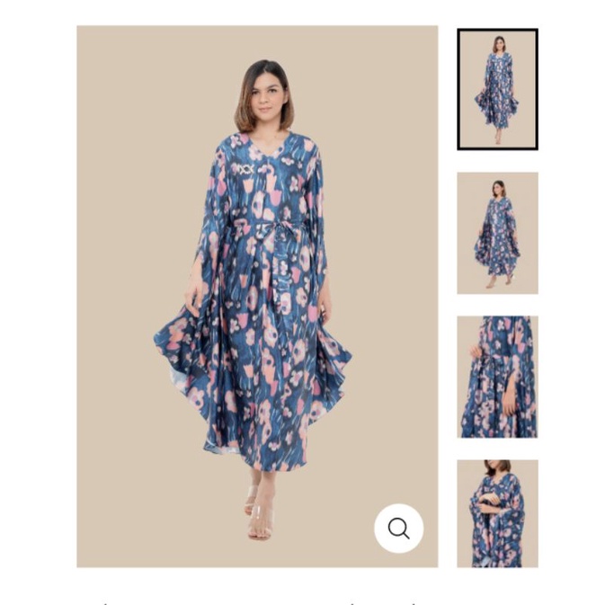 THALIA DRESS MIDNIGHT BY WEARING KLAMBY