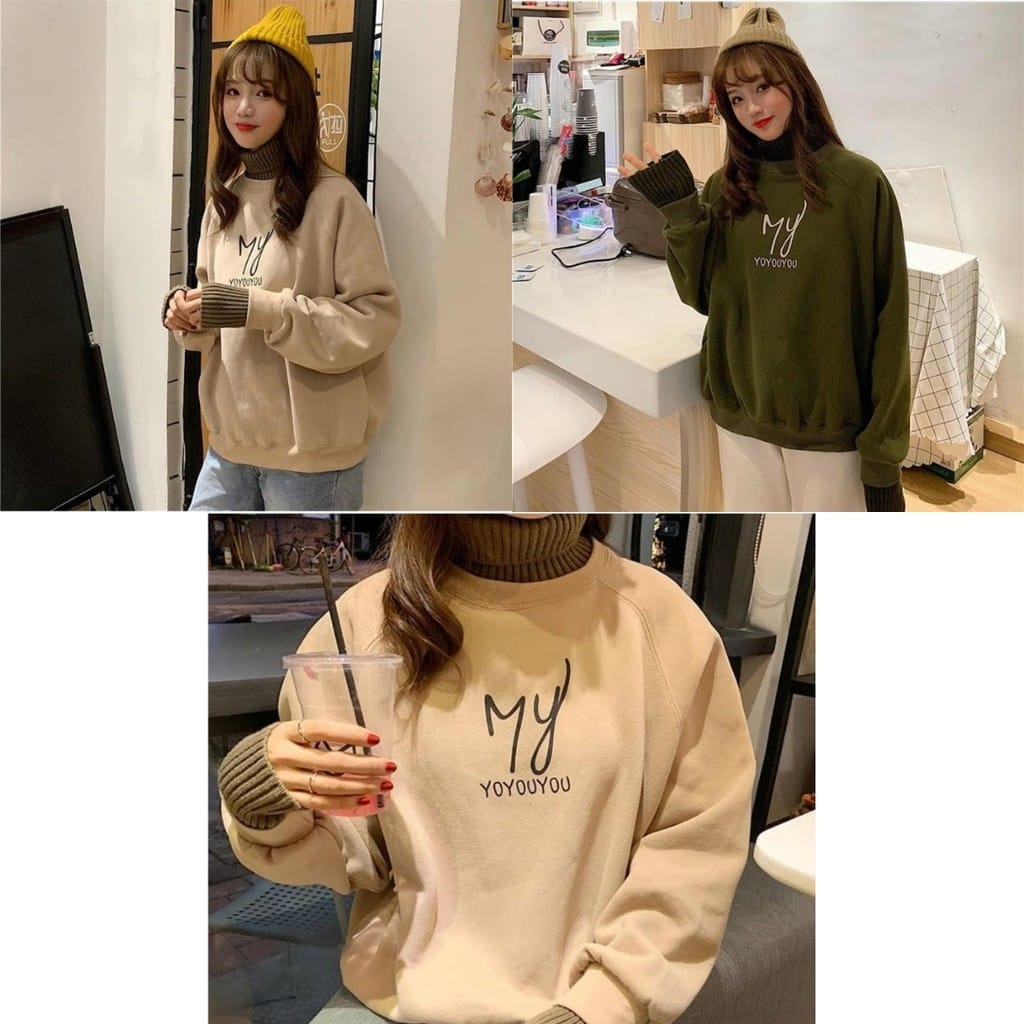 BEFAST - ZEC OOTD Wanita Sweater YURIVA / Sweater MY YOU (LD 96, P 60) / Sweater Wanita