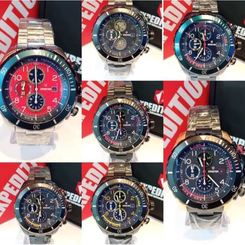 Original Expedition jam tangan pria E6795/Exp 6795