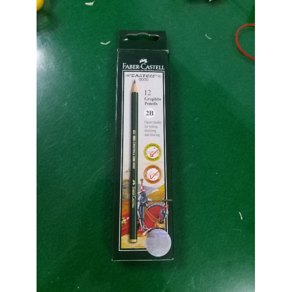 

[1 LSN] PENSIL 2B FABER CASTELL ASLI ORI / PENSIL FABER CASTLE / PENSIL 2B