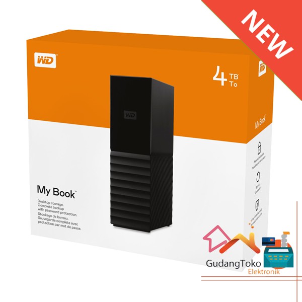 WD My Book 4TB HDD Eksternal Western Digital