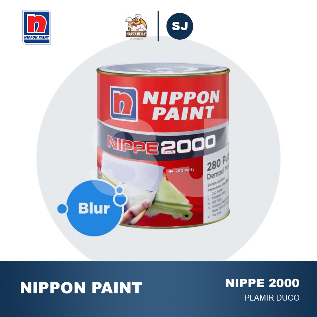 NIPPE 2000 280 PUTTY -1KG- CAT DEMPUL MOBIL NIPPON PAINT