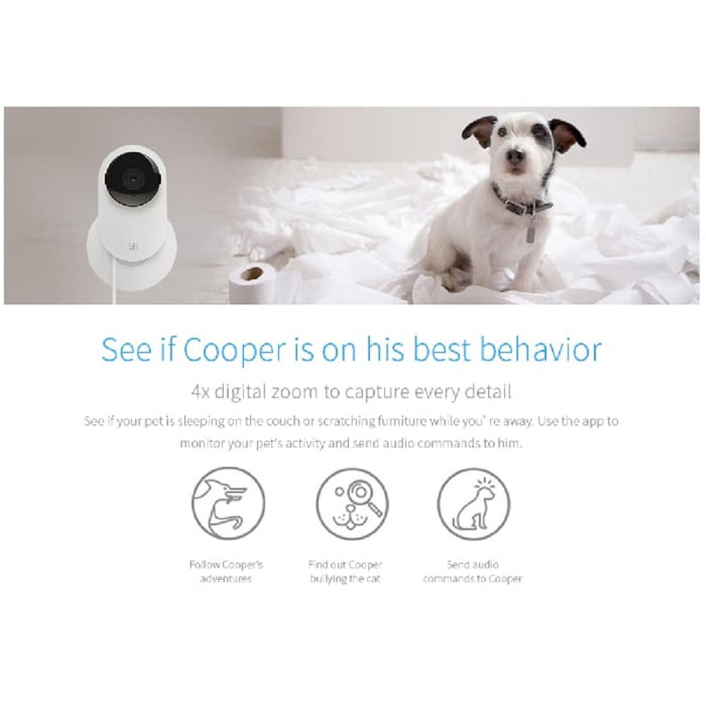 Ip cam Xiaomi Xiaoyi Yi Ant Smart Camera CCTV International Version kamera wifi