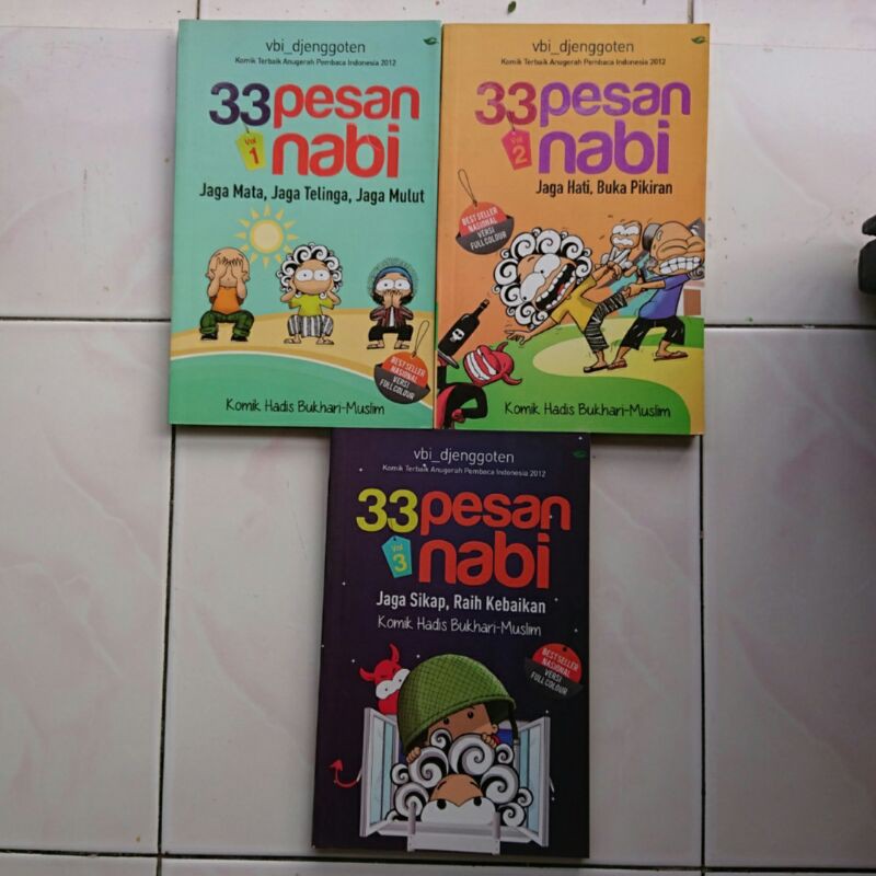 Komik 33 Pesan Nabi vol. 1-3 [ORIGINAL]