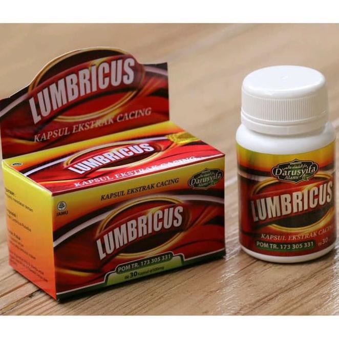 KAPSUL EKSTRAK CACING LUMBRICUS