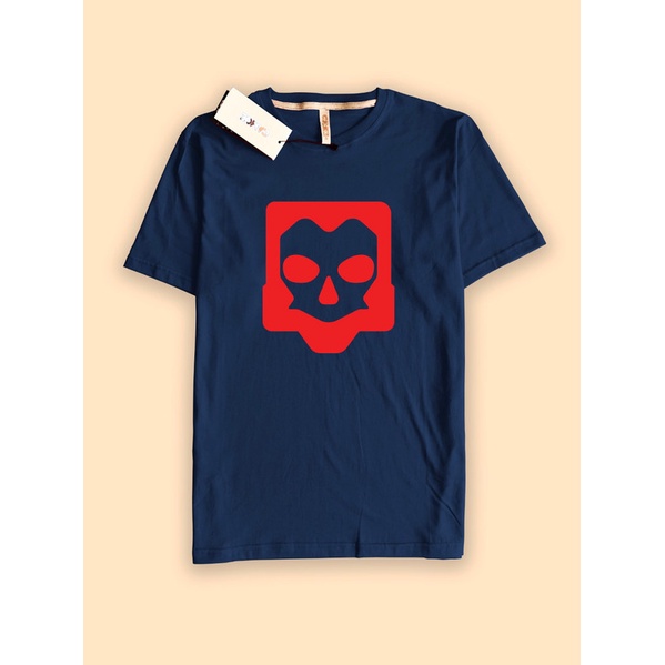 Kaos Tshirt Gaming Valorant Yoru Oni Mask Red Logo