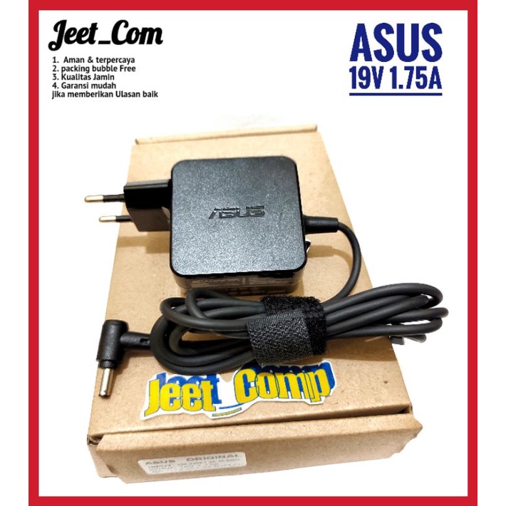 CHARGER LAPTOP ASUS X201E S200E X202E X200 X200M 19V 1.75A 33W ORIGINAL