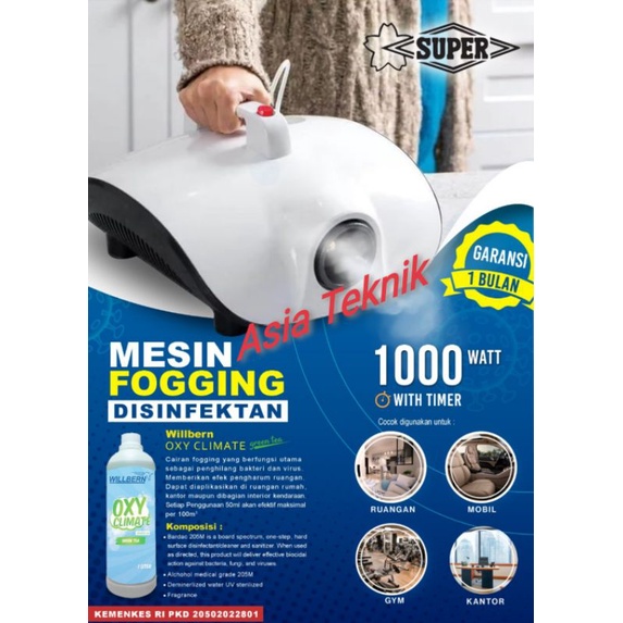 mesin fogging disinfektan