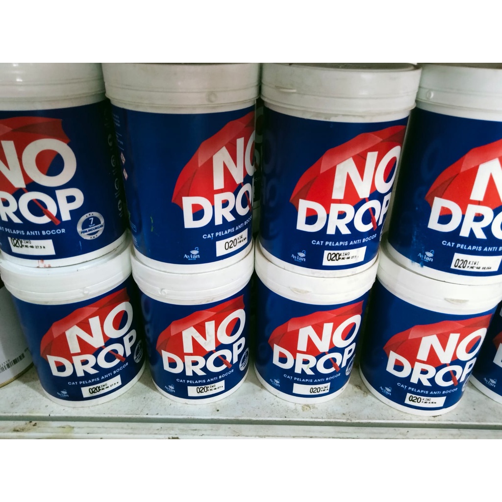 NO DROP WATEROROOF / CAT PELAPIS ANTI BOCOR / CAT NODROP ANTI BOCOR / CAT TEMBOK LUAR 1KG