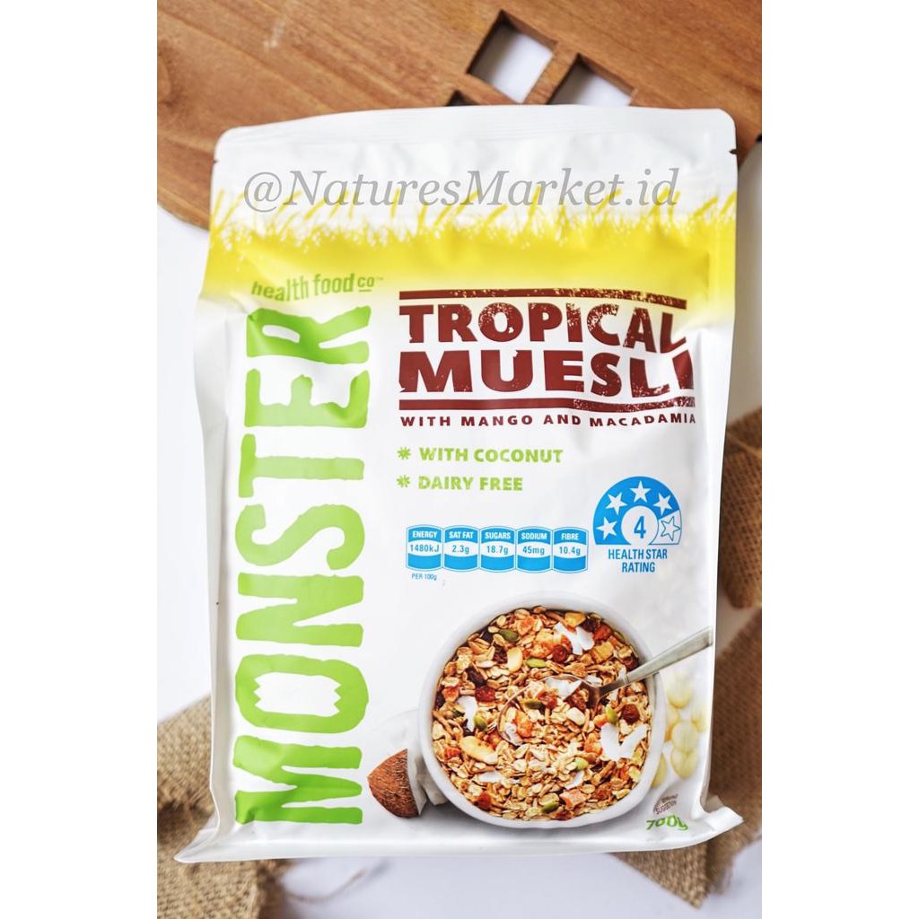 

Terfavorit Monster Tropical Muesli 700g