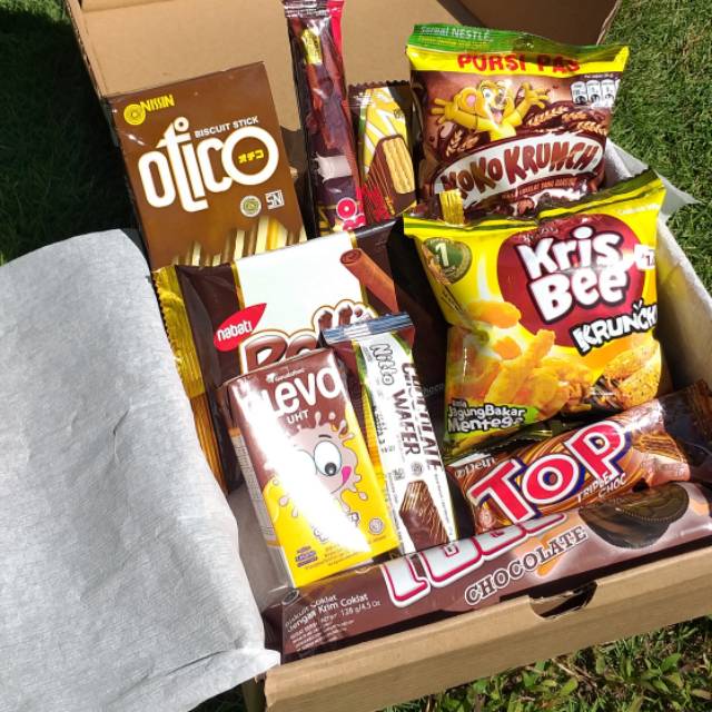 Snack Box Hampers Snack Gift Box Shopee Indonesia