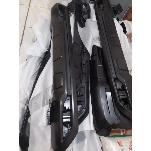 bemper bumper belakang original mitsubiahi all new pajero sport dakar