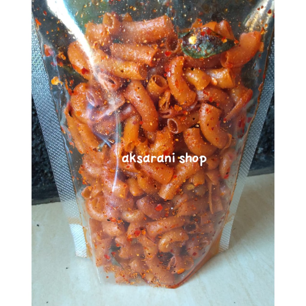 

COD makaroni bantat kriuk pedas isi 100 gram makaroni bantet kriuk cemilan instan