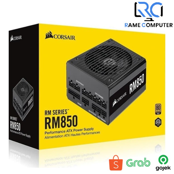 Power Supply PSU Corsair RM850 850Watt 850w 80 PLUS Gold Certified Full Modular