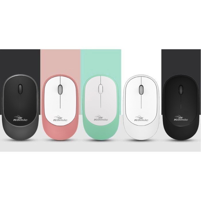 Mouse KOMIC KM-805 Wireless Silent Click 2.4GHz 1200DPI - KOMIC KM805