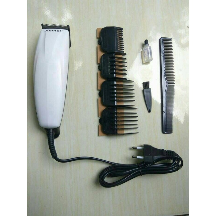 Alat Pencukur Rambut Kemei KM-6603 Elektrik Hair Clipper Multifungsi