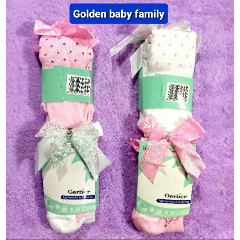 Legging Garber Pita /Celana Leging Bayi tutup kaki pita