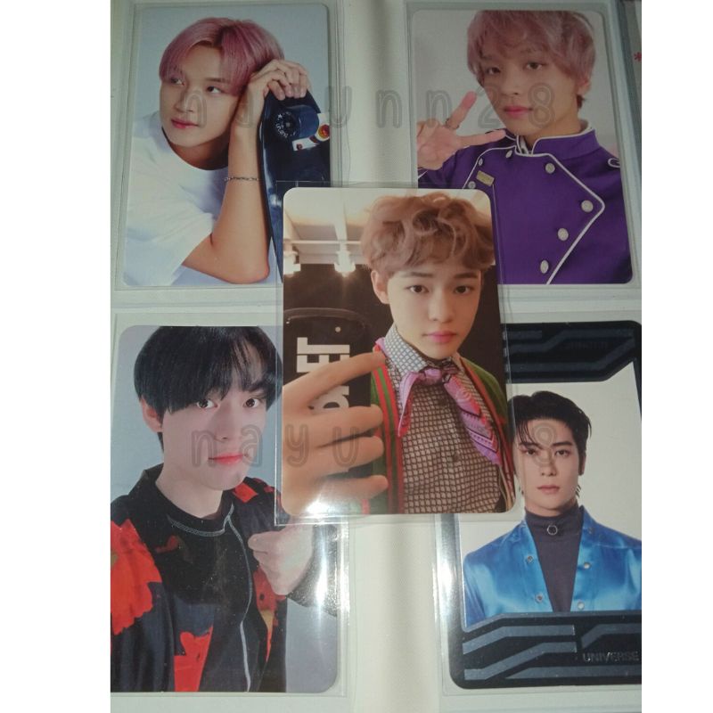 Pc official nct Keycard haechan sg22, Haechan bene ktown sg22, Uc Jaehyun Universe, Chenle yzy reloa